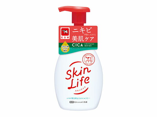 スキンライフ 薬用泡のふんわり洗顔 ポンプ付160ml[医薬部外品]